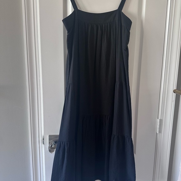 Jenni Kayne Black Spaghetti-Strap Midi Dress - Picture 4 of 4